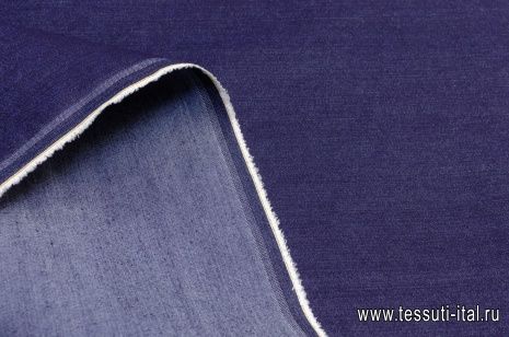 Джинса (о) темно-синяя - итальянские ткани Тессутидея арт. 01-5082