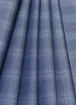 Костюмная (н) сине-серая клетка - в интернет-магазине тканей Тессутидея арт. 05-3253
