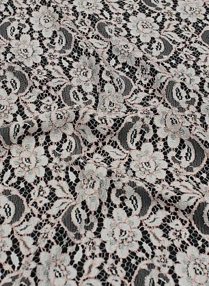 Кружевное полотно (н) розово-голубое - в интернет-магазине тканей Тессутидея арт. 03-6918