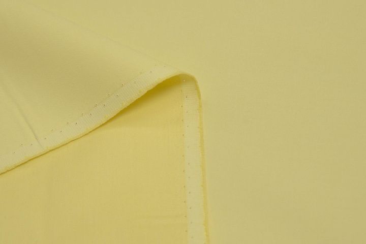 Хлопок костюмный (о) светло-желтый - итальянские ткани Тессутидея арт. 01-6617