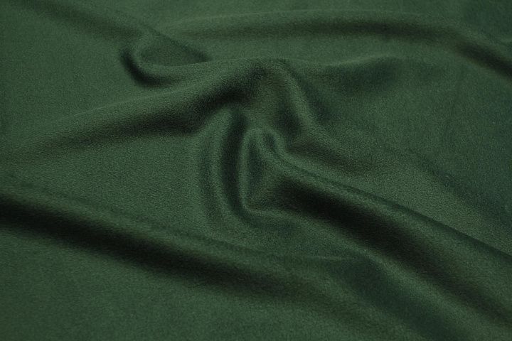 Пальтовая велюр 610 г/м (о) изумрудная - итальянские ткани Тессутидея арт. 09-2117