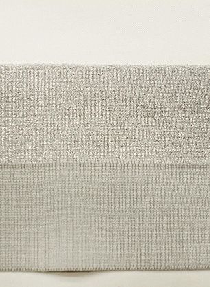 Подвяз с люрексом (о) серо-серебряный 10*85см  - в интернет-магазине тканей Тессутидея арт. F-6901