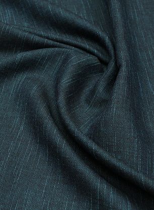 Плательная вискоза (о) бирюзово-черная - в интернет-магазине тканей Тессутидея арт. 04-1670