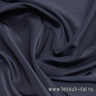 Подкладочная стрейч (о) темно-синяя  - итальянские ткани Тессутидея арт. 07-1386