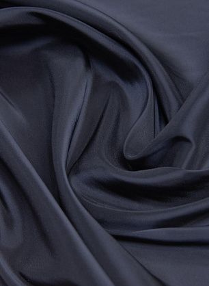 Подкладочная стрейч (о) темно-синяя  - в интернет-магазине тканей Тессутидея арт. 07-1386