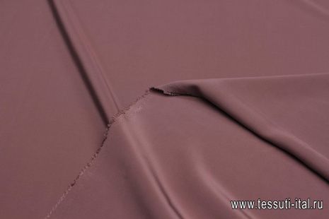 Крепдешин (о) серо-фиолетовый - итальянские ткани Тессутидея арт. 10-3374