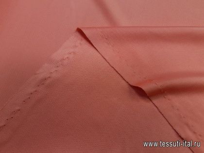 Джерси вискоза стрейч (о) коралловое - итальянские ткани Тессутидея арт. 14-1662