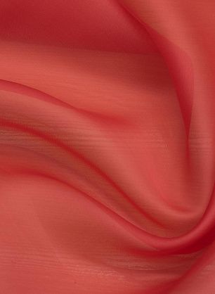 Органза (о) брусничная - в интернет-магазине тканей Тессутидея арт. 10-2968