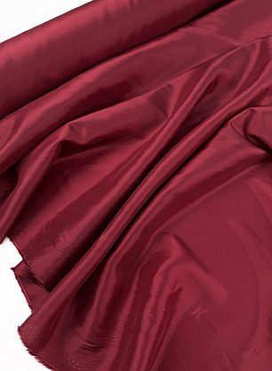 Подкладочная вискоза (о) бордовая - в интернет-магазине тканей Тессутидея арт. 08-1715