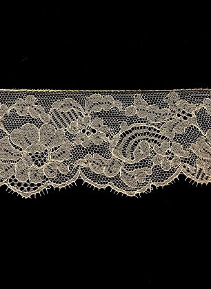 Кружево с люрексом (н) бежево-золотое ш-7 см Solstiss - в интернет-магазине тканей Тессутидея арт. 03-5028