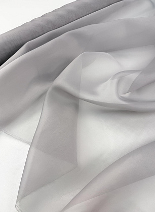 Органза (о) серая - в интернет-магазине тканей Тессутидея арт. 10-4862