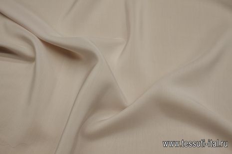 Крепдешин (о) бело-розовый - итальянские ткани Тессутидея арт. 10-3253