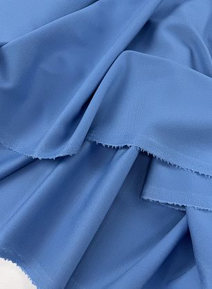 Костюмная шерсть (о) голубая - в интернет-магазине тканей Тессутидея арт. 05-5171