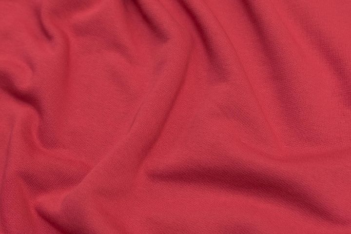 Футер хлопок (о) темно-красный в стиле Gucci - итальянские ткани Тессутидея арт. 12-1086