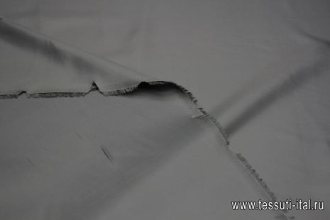 Подкладочная вискоза твил (о) темно-серая - итальянские ткани Тессутидея арт. 08-1404