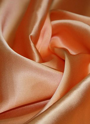 Шелк атлас стрейч (о) оранжевый - в интернет-магазине тканей Тессутидея арт. 02-5858
