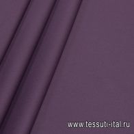 Хлопок для тренча водоотталкивающий (о) фиолетовый - итальянские ткани Тессутидея арт. 01-6779