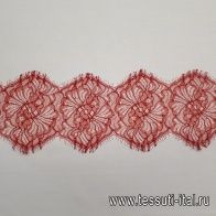 Кружево (о) красное ш-11см Solstiss - итальянские ткани Тессутидея арт. 03-5230