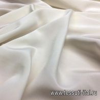 Шелк кади (о) молочный - итальянские ткани Тессутидея арт. 02-7397