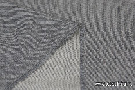 Джинса (о) серая меланж - итальянские ткани Тессутидея арт. 01-6514