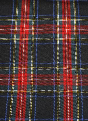 Костюмная шотландка (н) красно-зеленая клетка - в интернет-магазине тканей Тессутидея арт. 05-4432