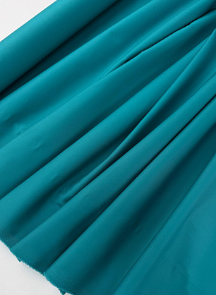 Хлопок стрейч костюмный (о) темно-бирюзовый - в интернет-магазине тканей Тессутидея арт. 01-8161