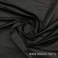 Тафта репс (о) черная - итальянские ткани Тессутидея арт. 03-4524