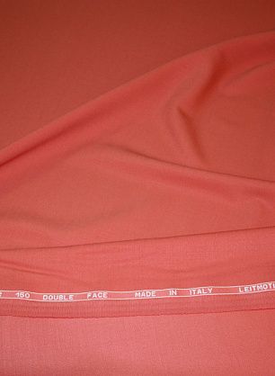 Плательная шерсть супер (о) Leitmotiv коралловая - в интернет-магазине тканей Тессутидея арт. 17-0168