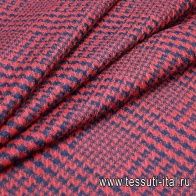 Костюмная (н) красно-серая - итальянские ткани Тессутидея арт. 05-2866