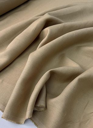 Лен сорочечный (о) песочный - в интернет-магазине тканей Тессутидея арт. 16-1118