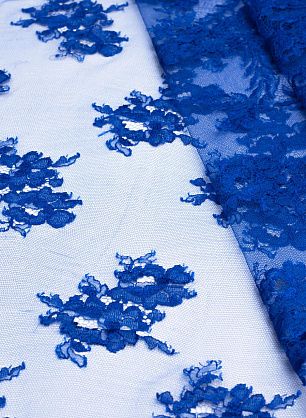 Кружевное полотно (о) электрик - в интернет-магазине тканей Тессутидея арт. 03-6123