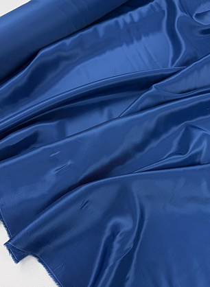 Подкладочная вискоза (о) синяя - в интернет-магазине тканей Тессутидея арт. 08-1705