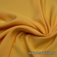 Шелк кади (о) желтый - итальянские ткани Тессутидея арт. 10-0680
