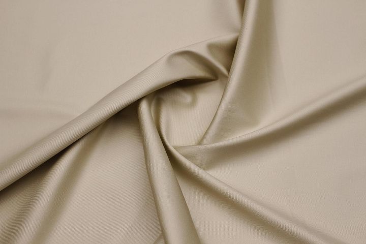 Хлопок диагональ стрейч костюмный (о) бежевый - итальянские ткани Тессутидея арт. 01-7642