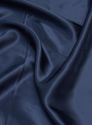 Подкладочная вискоза (о) темно-синяя - в интернет-магазине тканей Тессутидея арт. 08-1198