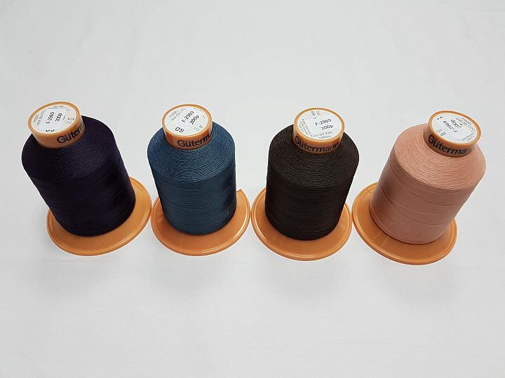 Нитки Gutermann (о) намотка 1500-1800 м в ассортименте - итальянские ткани Тессутидея арт. F-2969