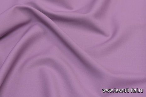 Костюмная стрейч (о) светло-фиолетовая - итальянские ткани Тессутидея арт. 05-4175