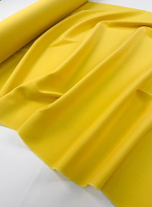 Шелк кади стрейч (о) желтый - в интернет-магазине тканей Тессутидея арт. 10-4814