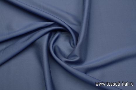 Подкладочная стрейч (о) светло-синяя  - итальянские ткани Тессутидея арт. 07-1514