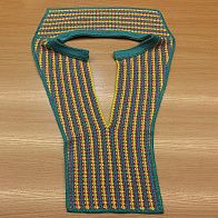 Трикотажный элемент - ворот-планка Missoni - итальянские ткани Тессутидея арт. F-3340