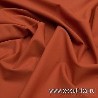 Костюмная (о) терракотовая - итальянские ткани Тессутидея арт. 05-3722