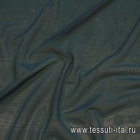 Сетка плательная бистрейч (о) морская волна - итальянские ткани Тессутидея арт. 03-6854