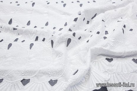 Шитье (о) белое - итальянские ткани Тессутидея арт. 03-5009