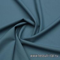 Костюмная стрейч (о) серо-бирюзовая - итальянские ткани Тессутидея арт. 05-4766