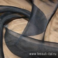 Органза (о) черная - итальянские ткани Тессутидея арт. 02-5495