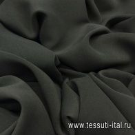 Крепжоржет (о) серый - итальянские ткани Тессутидея арт. 02-7702
