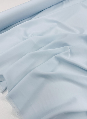 Крепдешин (о) бело-голубой - в интернет-магазине тканей Тессутидея арт. 10-5069