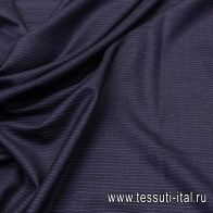 Костюмная супер 180 (н) сине-серая полоска Piacenza - итальянские ткани Тессутидея арт. 05-3111