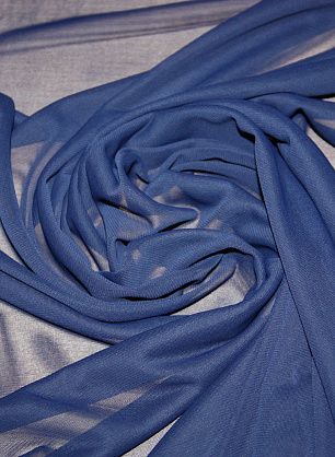 Сетка плательная (о) синяя - в интернет-магазине тканей Тессутидея арт. 04-0848