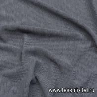 Трикотаж шерсть дабл (о) серый меланж - итальянские ткани Тессутидея арт. 15-1068